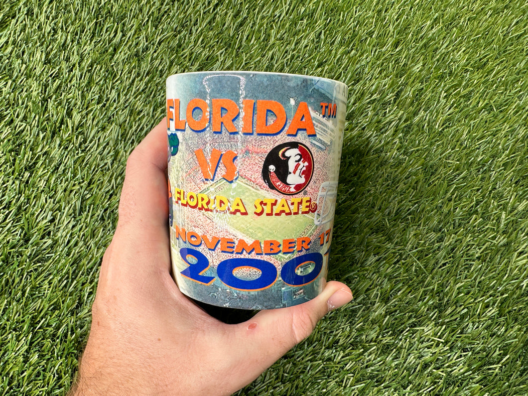 Vintage Florida Gators Coffee Mug 2001 FSU Game
