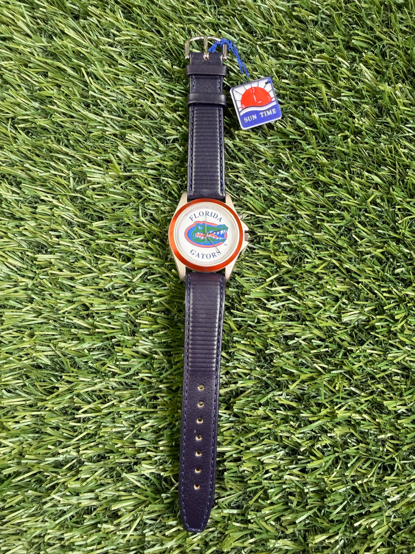 Vintage Florida Gators Watch Navy Blue Band