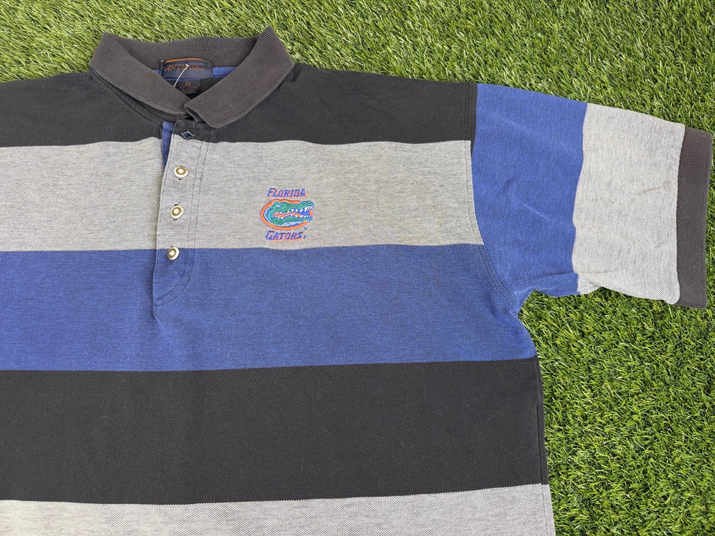 Vintage Florida Gators Colorblock Polo - 2XL