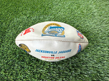 Load image into Gallery viewer, Vintage Jacksonville Jaguars Inaugural Game Mini Football
