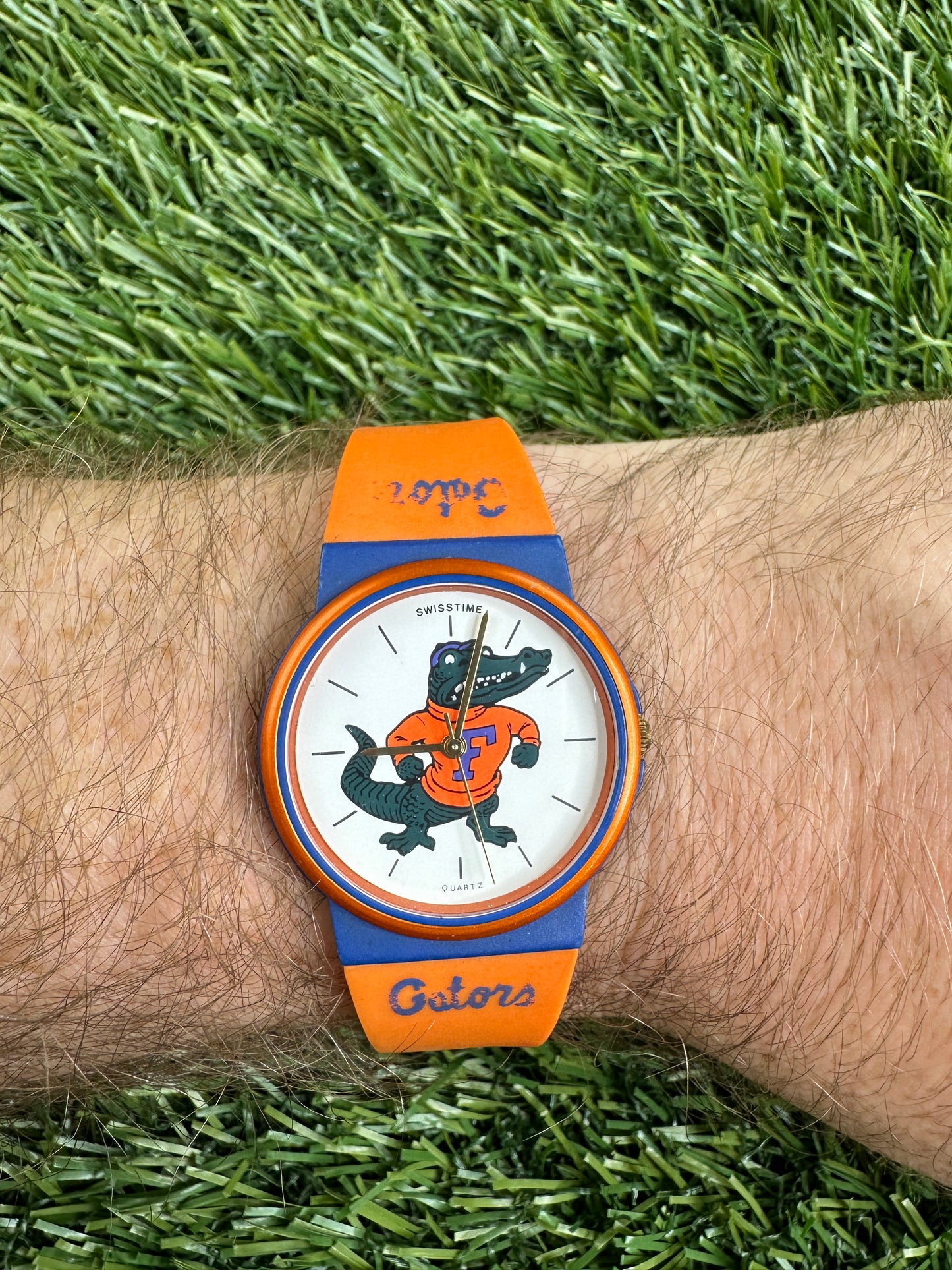 Vintage Florida Gators Watch Rubber Band
