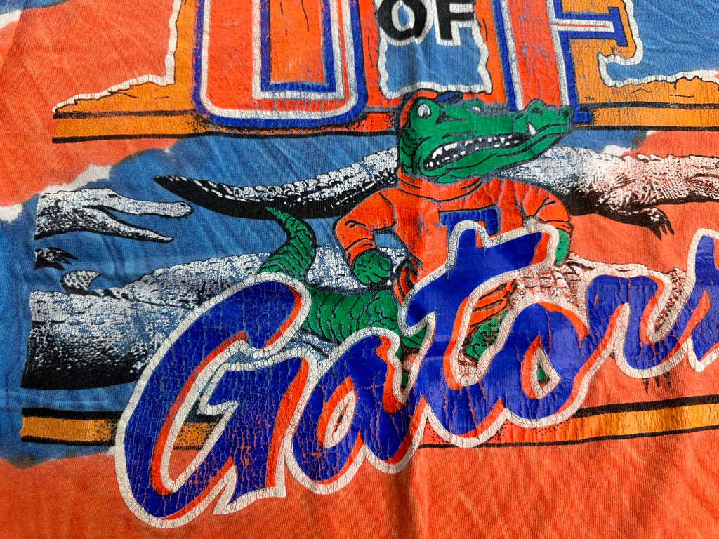 Vintage Florida Gators Albert Tie Dye Shirt - L