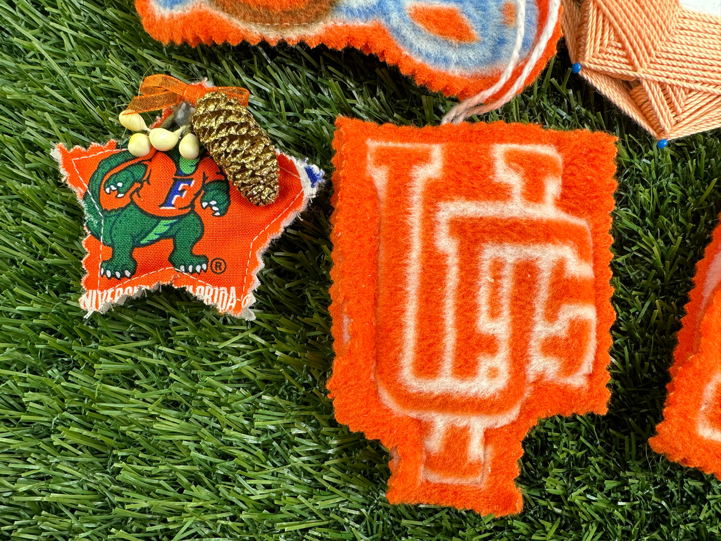 Florida Gators Handmade Ornament Lot
