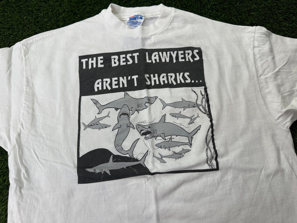 Vintage University of Florida Law School Shirt Sharks - L