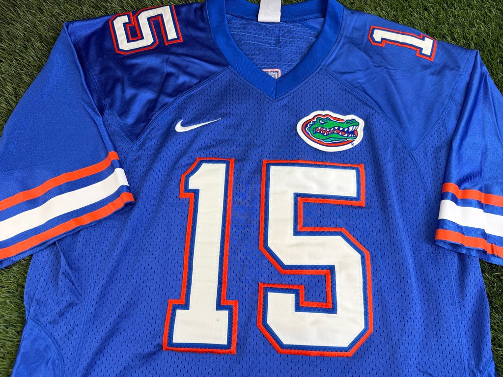 Vintage Florida Gators Tebow Stitched Jersey - L