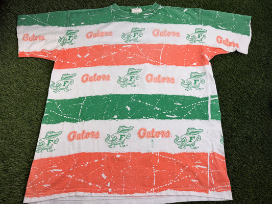 Vintage Florida Gators Splatter Shirt - XL