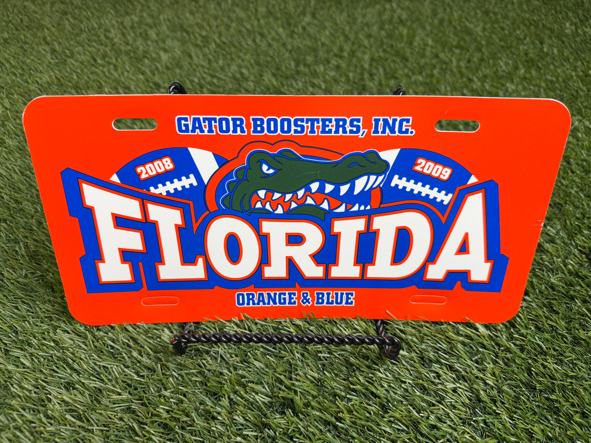 Florida Gators 2008/09 License Plate