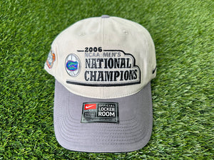 Florida Gators 2006 Basketball National Champs Hat Strapback