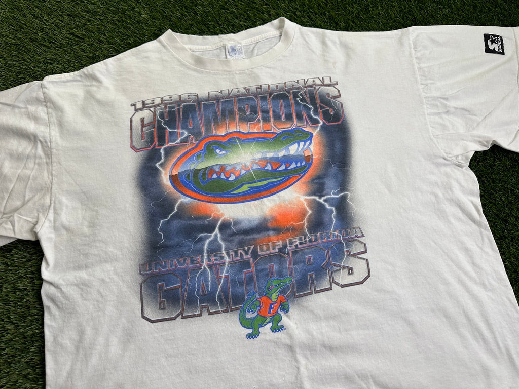 Vintage Florida Gators 1996 Champs Lightning Shirt - XL