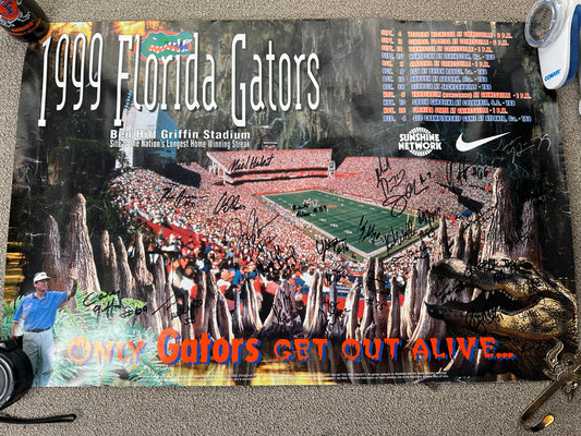 Vintage Florida Gators Football 1999 Poster