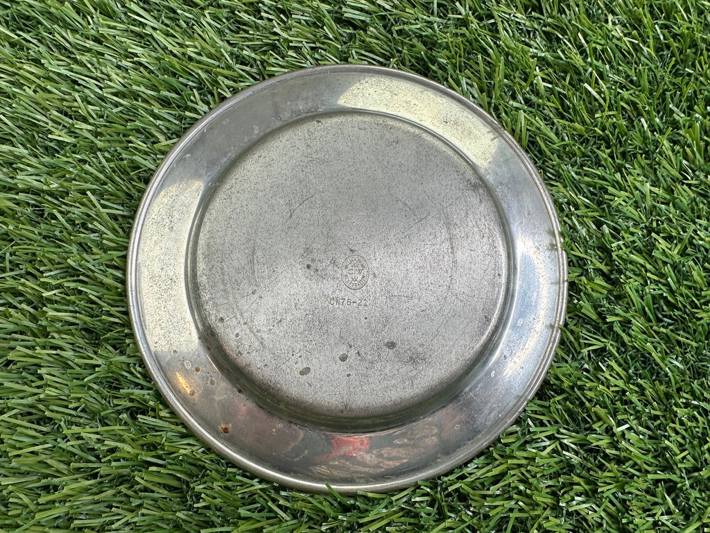 Vintage University of Florida School Seal Pewter Plate/Ashtray
