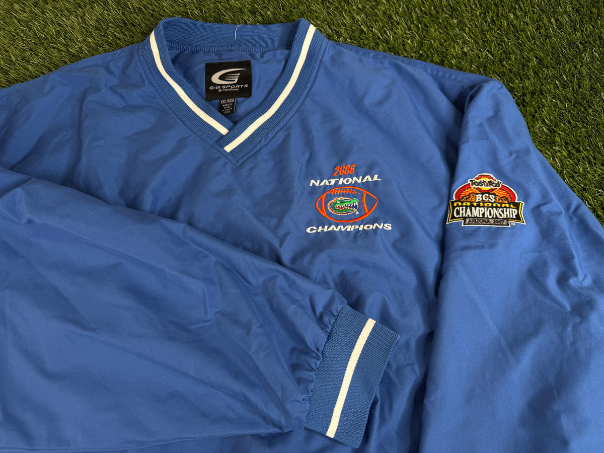 Vintage Florida Gators 2006 Champs Pullover Jacket - 2XL