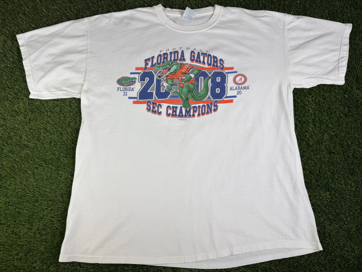 Vintage Florida Gators 08 SEC Champs Shirt - XL