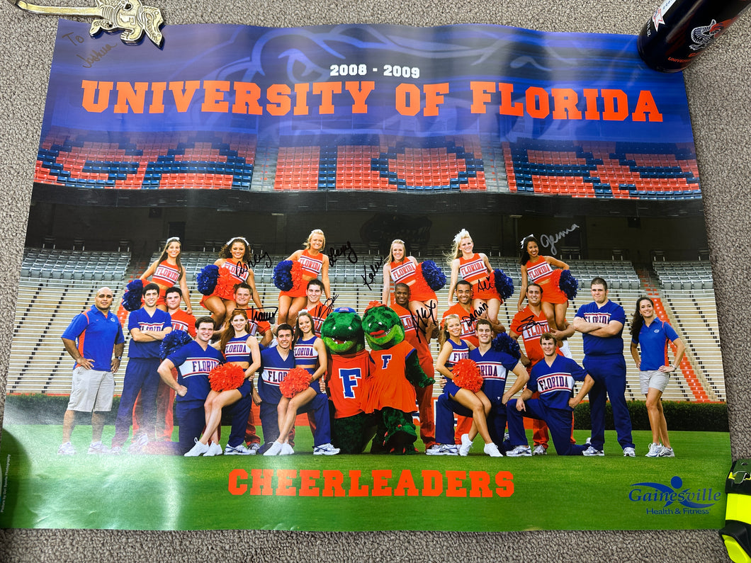 Florida Gators Cheerleaders 08-09 Poster