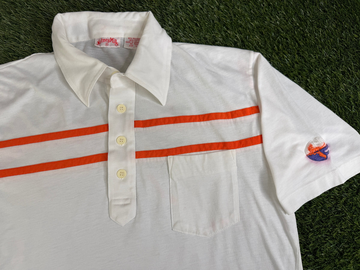 Vintage Florida Gators Polo Pell Logo - S