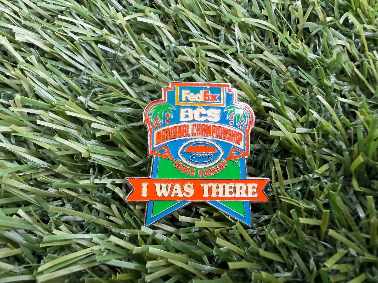 Vintage 2008 National Championship Pin