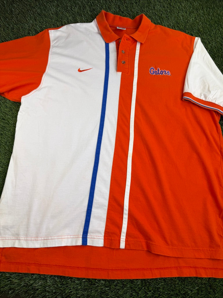 Vintage Florida Gators Swoosh Spurrier Polo - 2XL