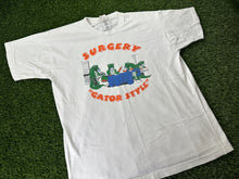 Load image into Gallery viewer, Vintage Gator Style Surgery Shirt - L
