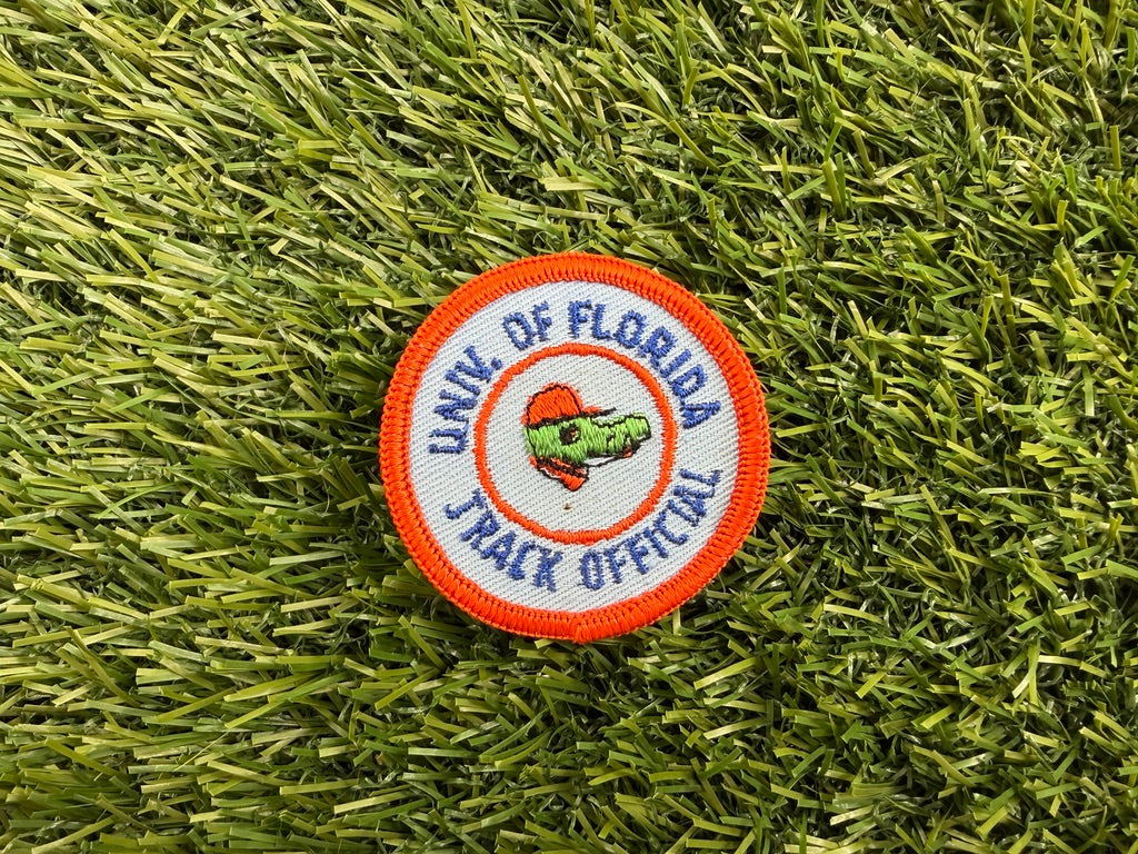 Vintage Florida Gators Track Official Patch