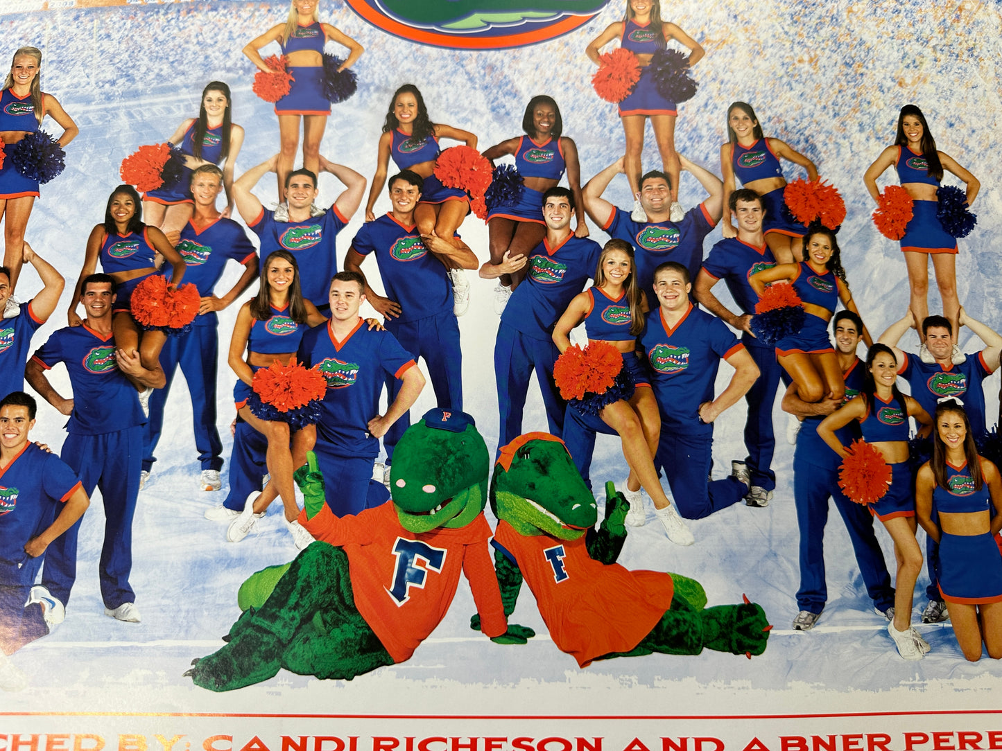 Florida Gators Cheerleading 10-11 Poster