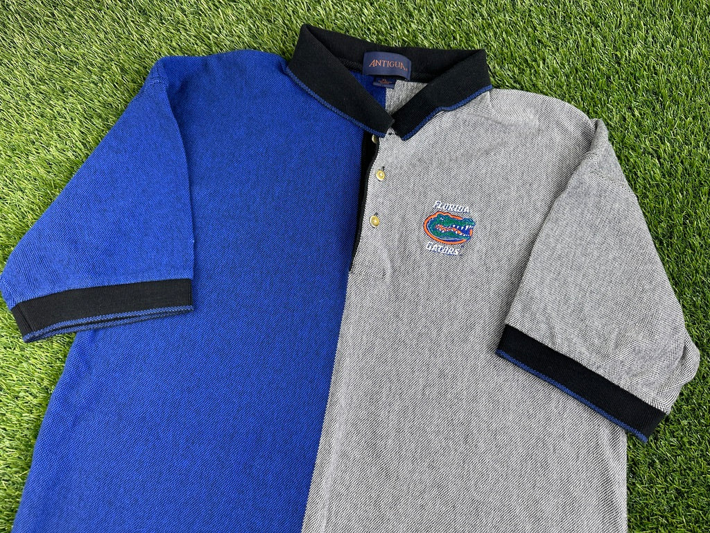 Vintage Florida Gators Polo Split - L