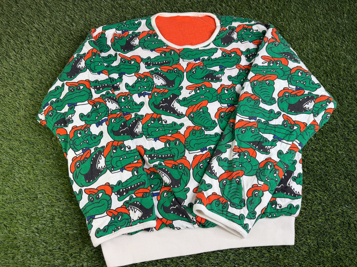 Vintage Florida Gators Reversible Sweatshirt - L