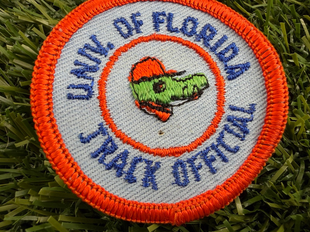 Vintage Florida Gators Track Official Patch
