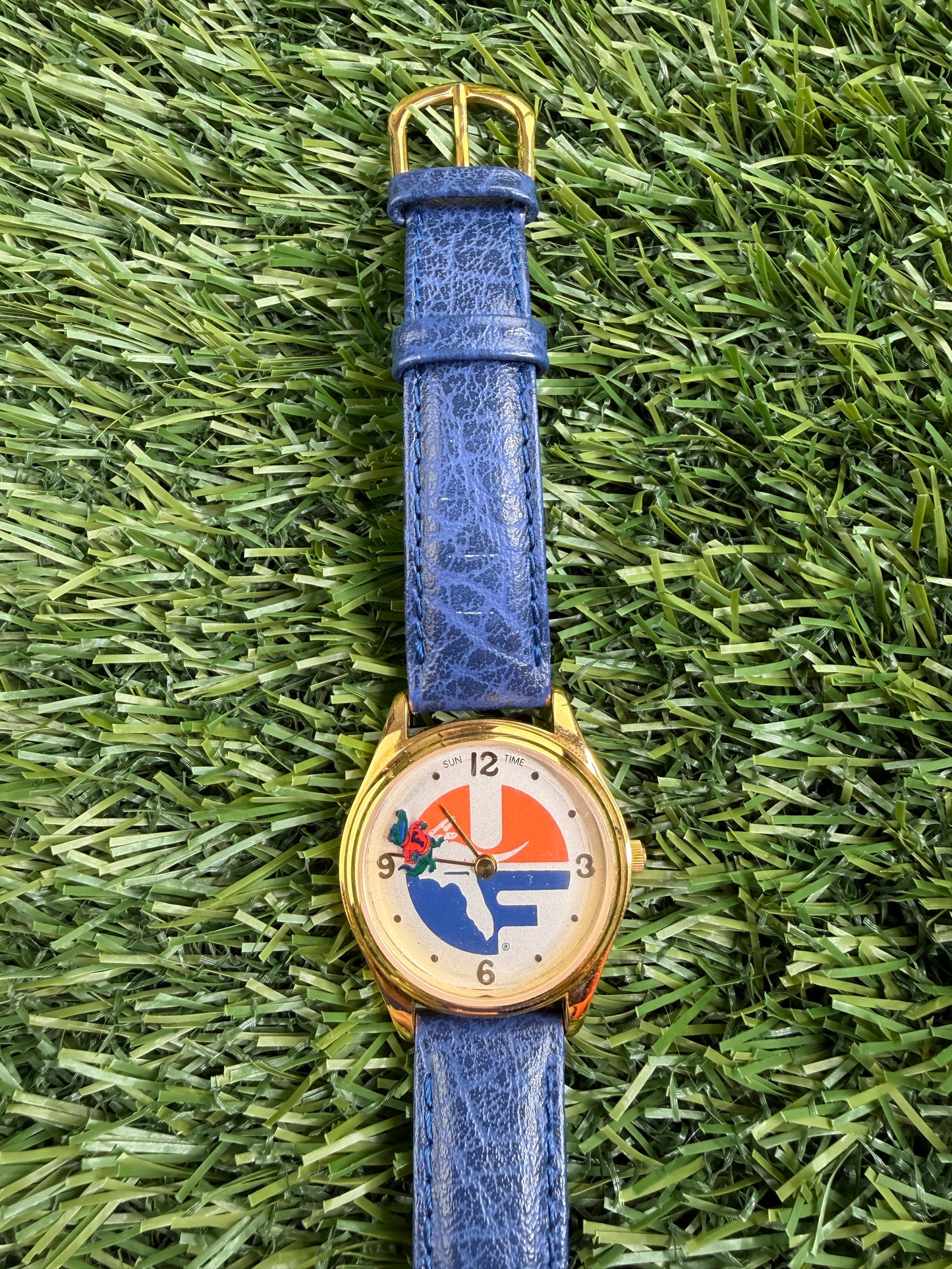 Vintage Florida Gators Watch Blue Band