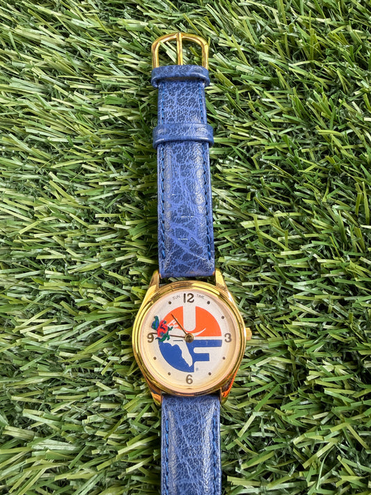 Vintage Florida Gators Watch Blue Band