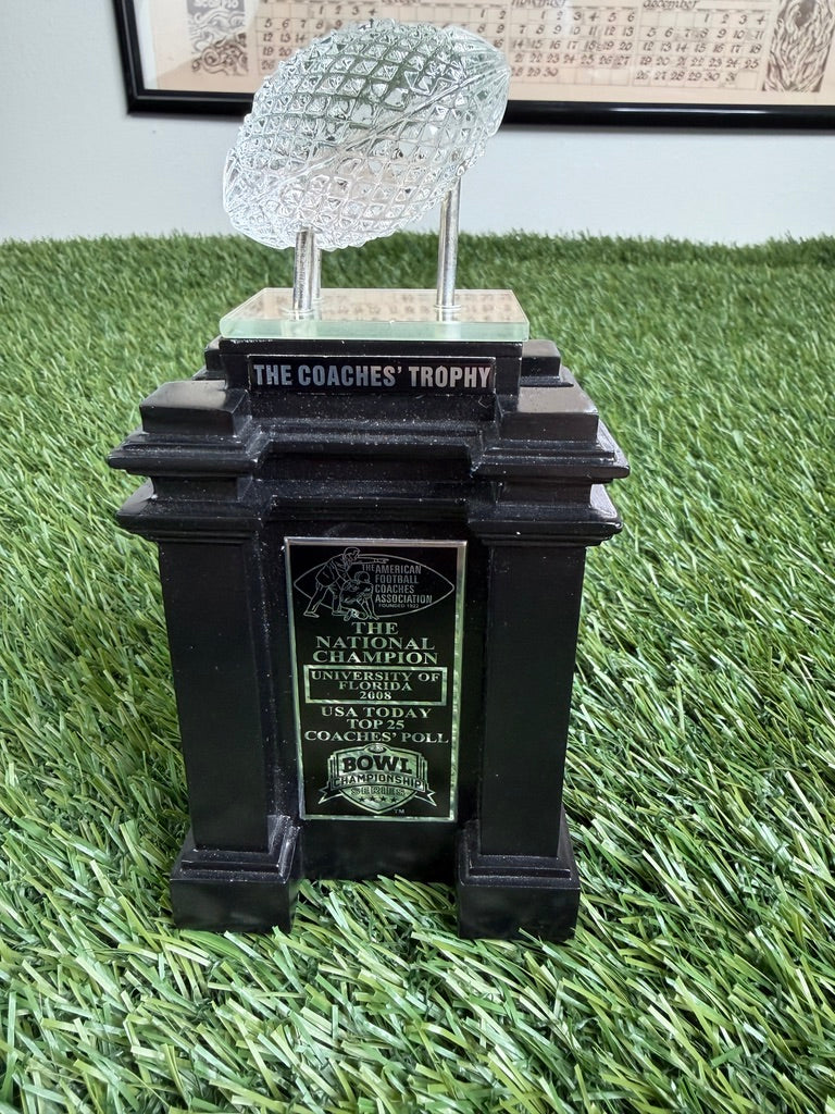 Florida Gators Football 2008 Natty Champs Trophy 6"