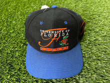 Load image into Gallery viewer, Vintage Florida Gators Fitted Hat Script F Black - 7 1/4
