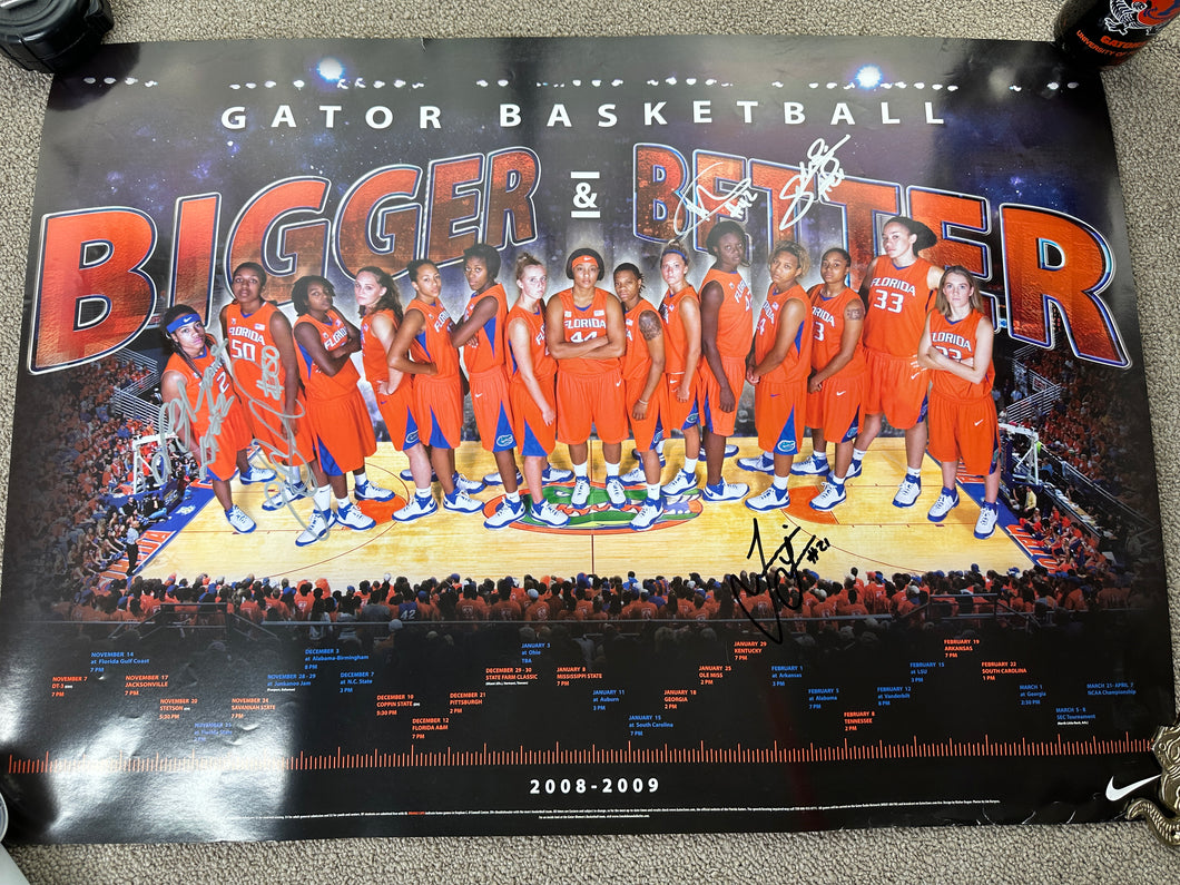 Florida Gators Womens Basketball 08-09 Poster