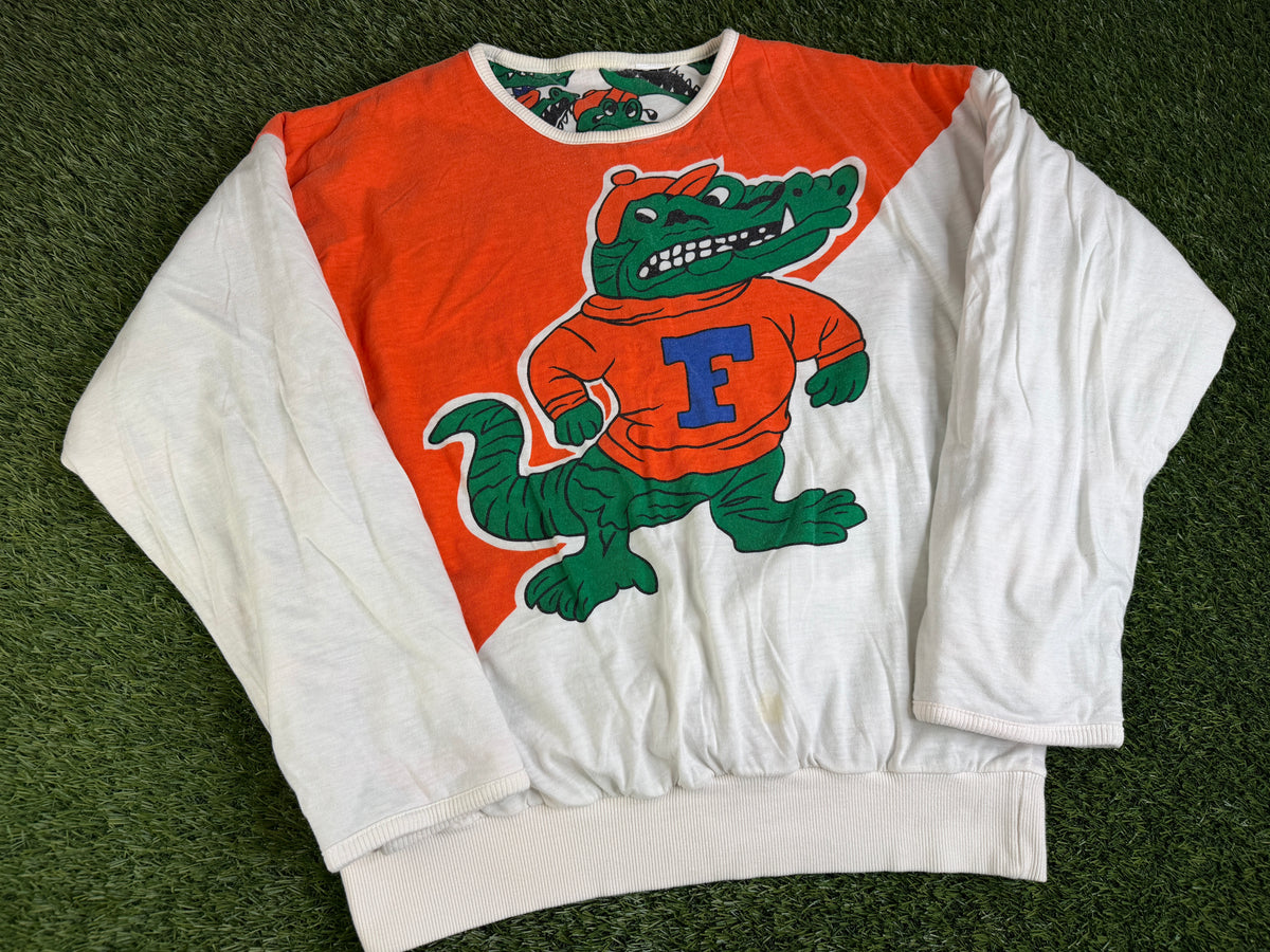 Vintage Florida Gators Reversible Sweatshirt - L