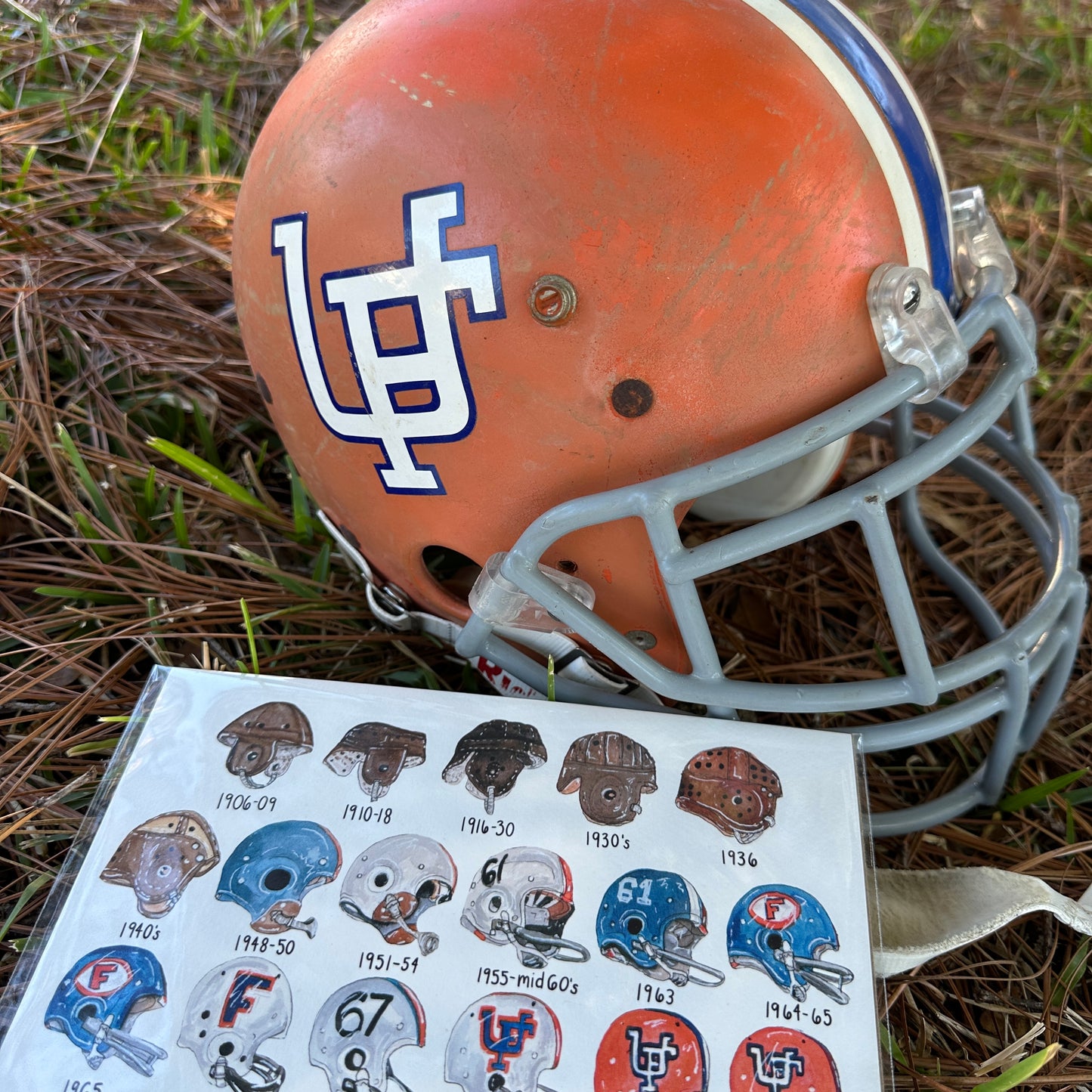 Helmet History Art Print x/125