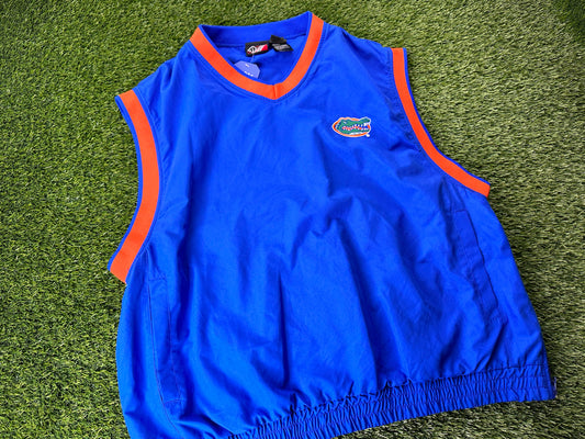 Vintage Florida Gators Windbreaker Sleeveless Jacket - XL