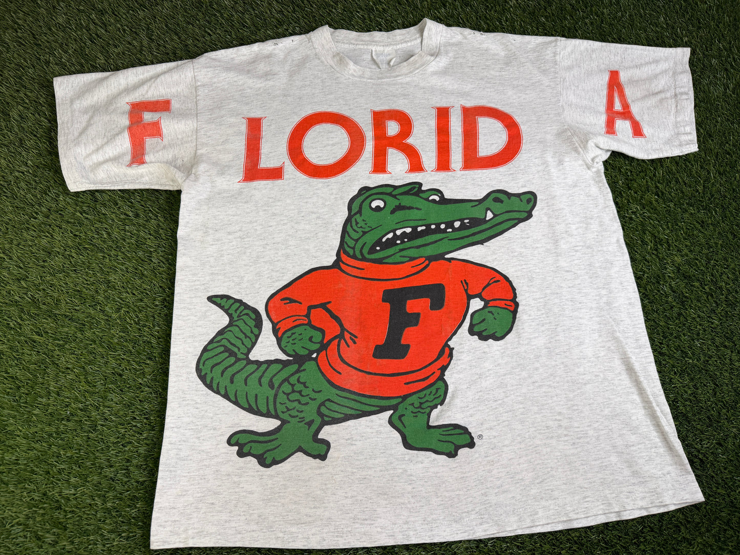 Vintage Florida Gators Spellout Shirt - XL
