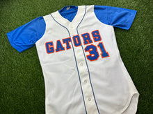 Load image into Gallery viewer, Vintage Florida Gators Game Worn Sleeveless Baseball Jersey - M
