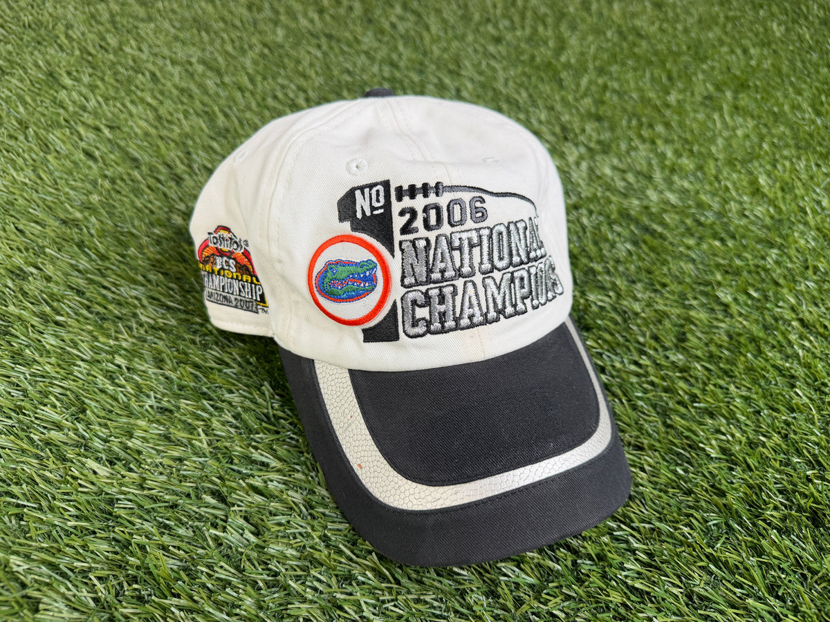 Vintage Florida Gators 06 Football Champs Strapback Hat