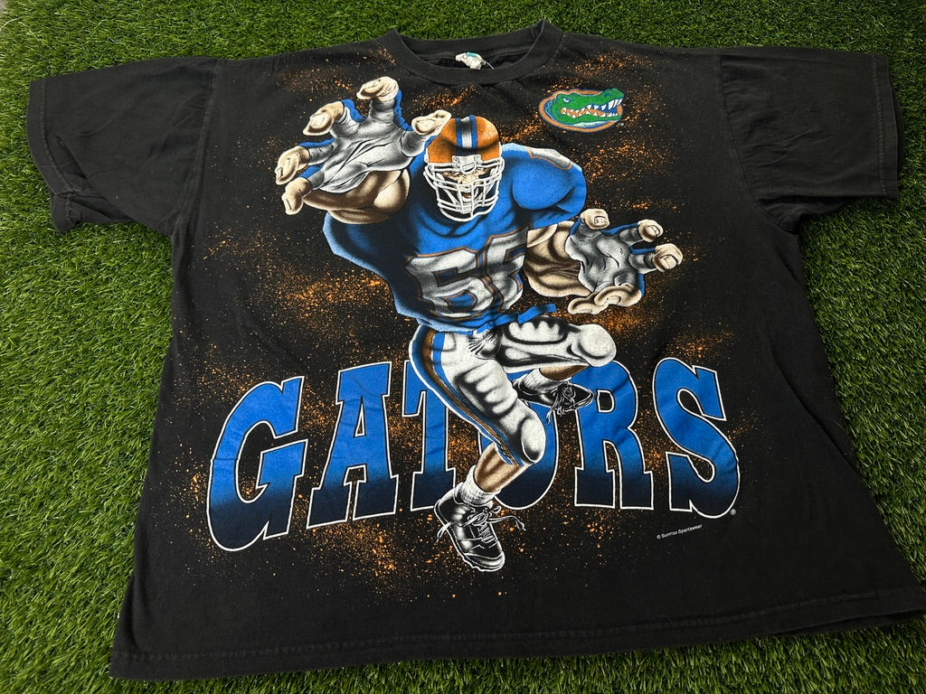 Vintage Florida Gators Shirt Spray Paint - 2XL