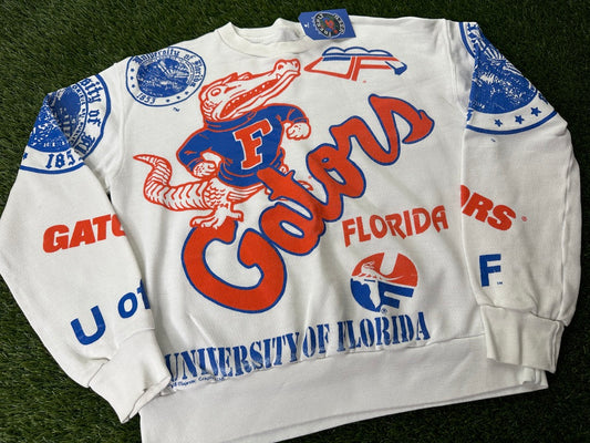 Vintage Florida Gators Sweatshirt AOP - S