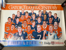 Load image into Gallery viewer, Vintage Florida Gators Football 2000 Century Team Poster
