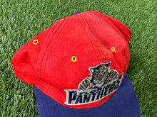 Load image into Gallery viewer, Vintage Florida Panthers Snapback Hat - YOUTH
