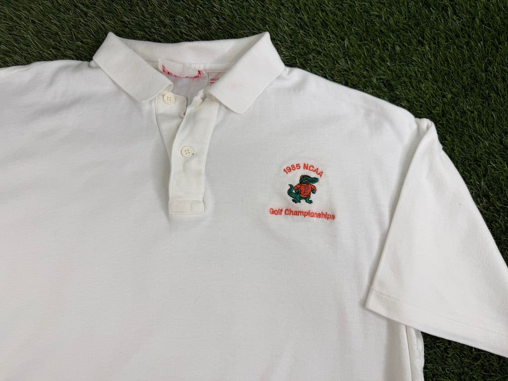 Vintage Florida Gators 1985 Golf Championships Polo - L