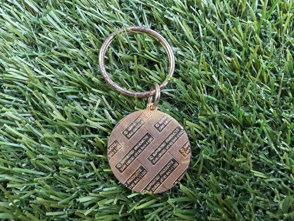 Vintage University of Florida School Seal Keychain