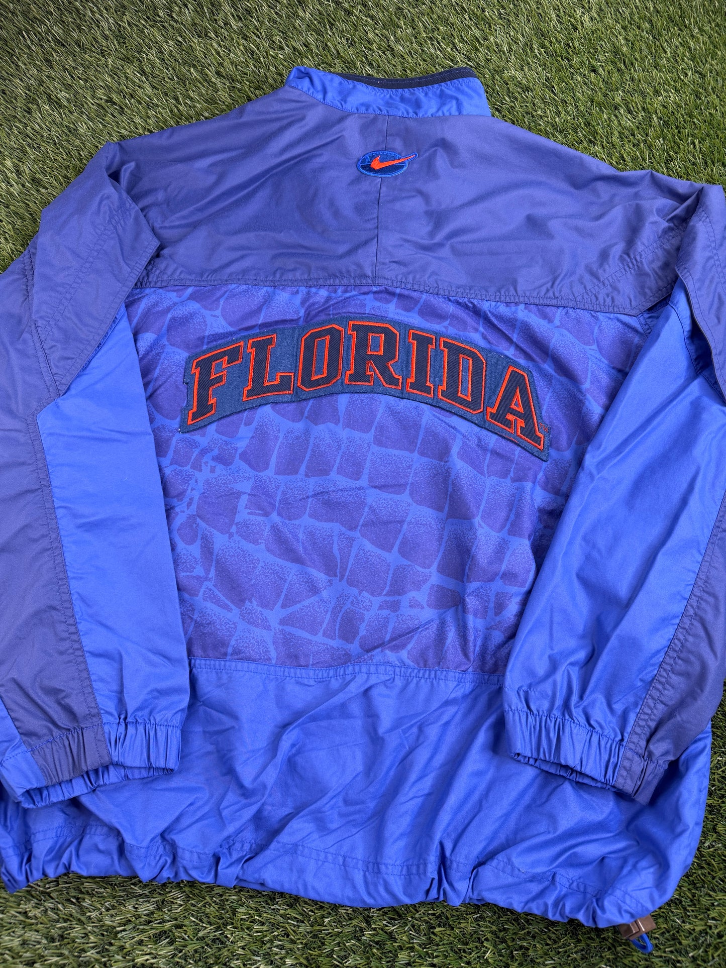 Vintage Florida Gators Spurrier Windbreaker Jacket - L