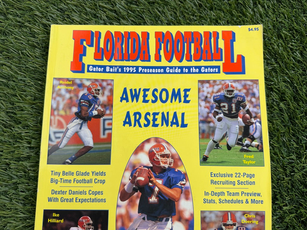 Vintage Florida Gators 1995 Preseason Guide