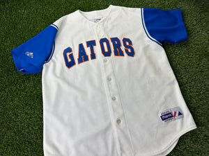 Vintage Florida Gators Baseball Jersey Colorblock - L