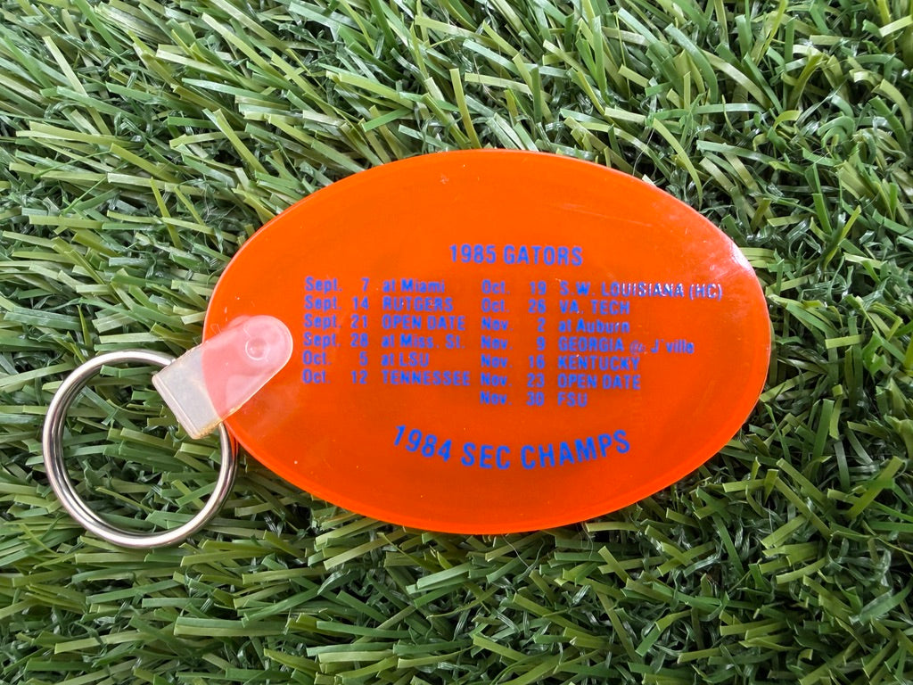 Vintage Florida Gators 1985 Keychain