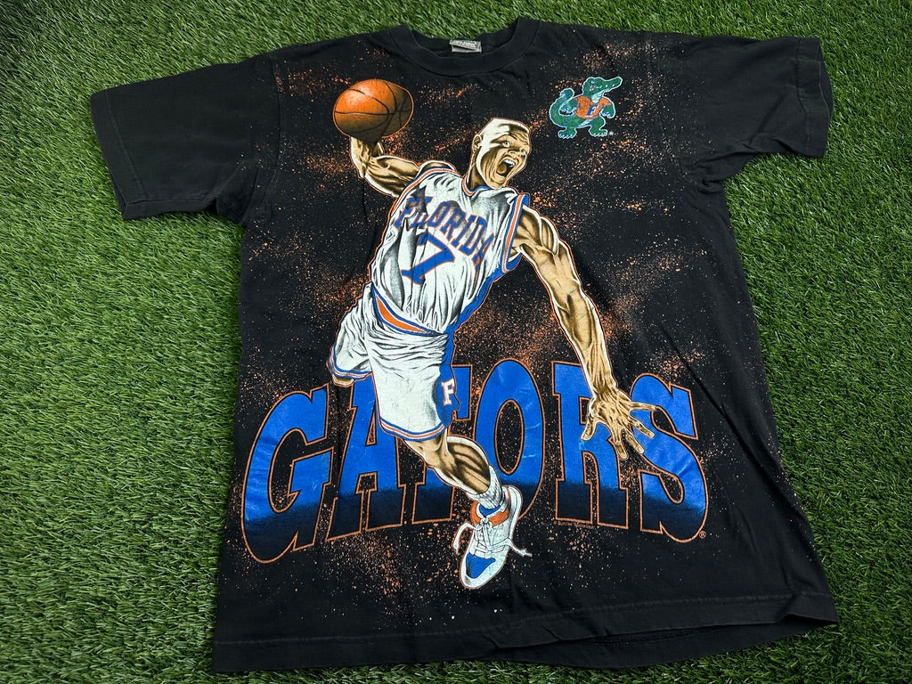 Vintage Florida Gators Basketball American Thunder Shirt - L