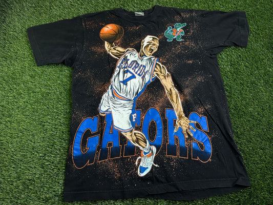 Vintage Florida Gators Basketball American Thunder Shirt - L